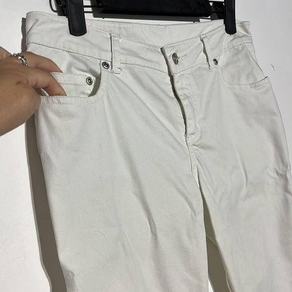 Lilly Pulitzer White Trendy Jean Ribbon White Label Denim Jeans Size 2 - Picture 5 of 10